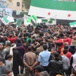 مظاهرات شعبية في مدينة إدلب رفضًا لاجتماعات للجنة الدستورية 1 تشرين الثاني 2019 (عنب بلدي)