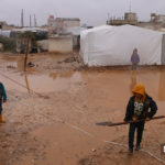 أوضاع إنسانية صعبة يعيشها النازحين في مخيم دابق بريف حلب الشمالي - 14 من كانون الأول 2019 (عنب بلدي)