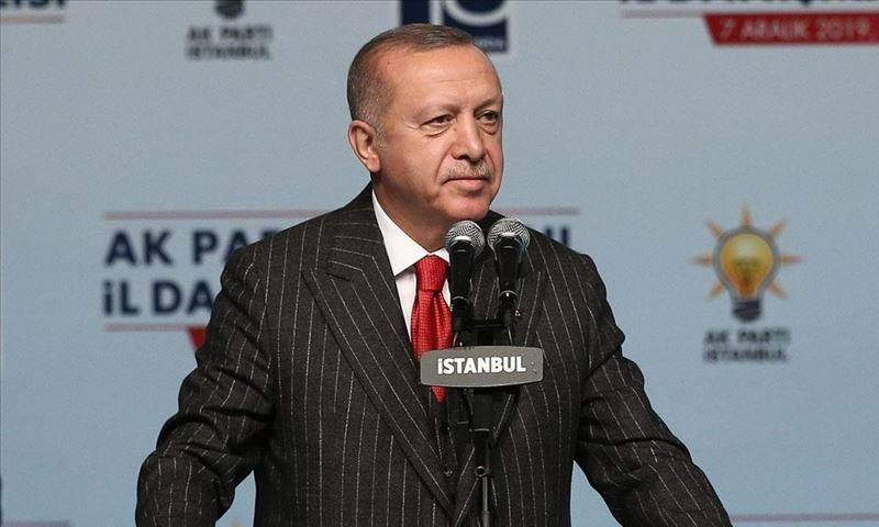 الرئيس التركي رجب طيب أردوغان -7 كانون الأول 2019- (الأناضول)