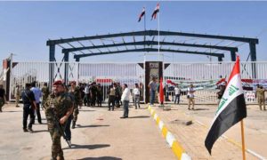 قوات الأمن السورية عند معبر البوكمال القائم الحدودي مع العراق - 30 أيلول 2019 (AFP)