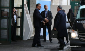 من اجتماعات اللجنة الدستورية في جولتها الثانية بمقر الأمم المتحدة في جنيف - 25 تشرين الثاني 2019 (عنب بلدي)