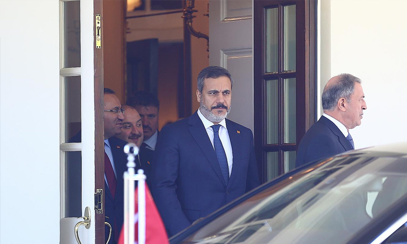 رئيس جهاز الاستخبارات التركي، حقان فيدان (TRT)