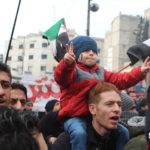 مظاهرات شعبية في مدينة إدلب تطالب بوقف التصعيد العسكري على المنطقة 3 كانون الثاني 2020 (عنب بلدي)