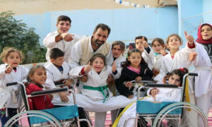  مدرسة الشهيد ماجد كرمان لذوي الإعاقة في ريف حلب الغربي - شباط 2020 (مؤسسة أيلول على الفيس بوك)