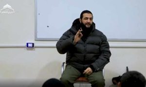 القائد العام لهيئة تحرير الشام أبو محمد الجولاني- 5 من شباط 2020 (هيئة تحرير الشام فيديو)