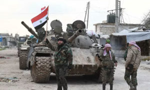 قوات النظام السوري في ريف حلب الغربي - 11 من شباط 2020 (نوفوستي)