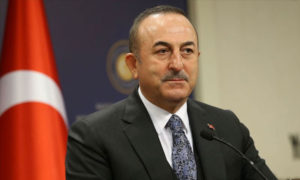 وزير الخارجية التركي، مولود جاويش أوغلو - 4 شباط 2020 (الأناضول)