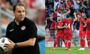 لاعبوا المنتخب السوري، والمدرب التونسي نبيل معلول، (تعديل عنب بلدي)