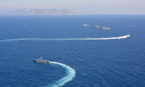 قوات تركية في بحر إيجة (dzkk)