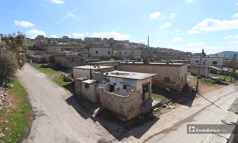 قرية كفرعويد بعد استعادة السيطرة عليها من قبل فصائل المعارضة - 2آذار 2020 (عنب بلدي)