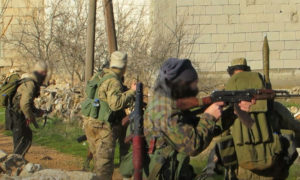 اشتباكات مع قوات النظام خلال معارك جبل الزاوية - 3 آذار 2020 (إباء)