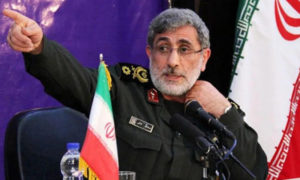 قائد فيلق القدس الإيراني، اسماعيل قاآني (فارس)