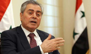 السفير السوري في لبنان، علي عبد الكريم علي(سانا) 
