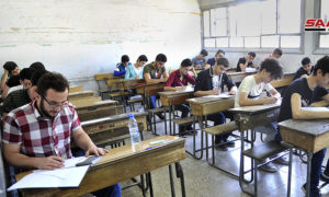 امحانات الشهادة الثانوية في سوريا -2019 (سانا)