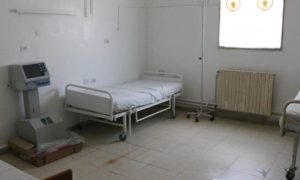 مركز العزل الصحي في مشفى 