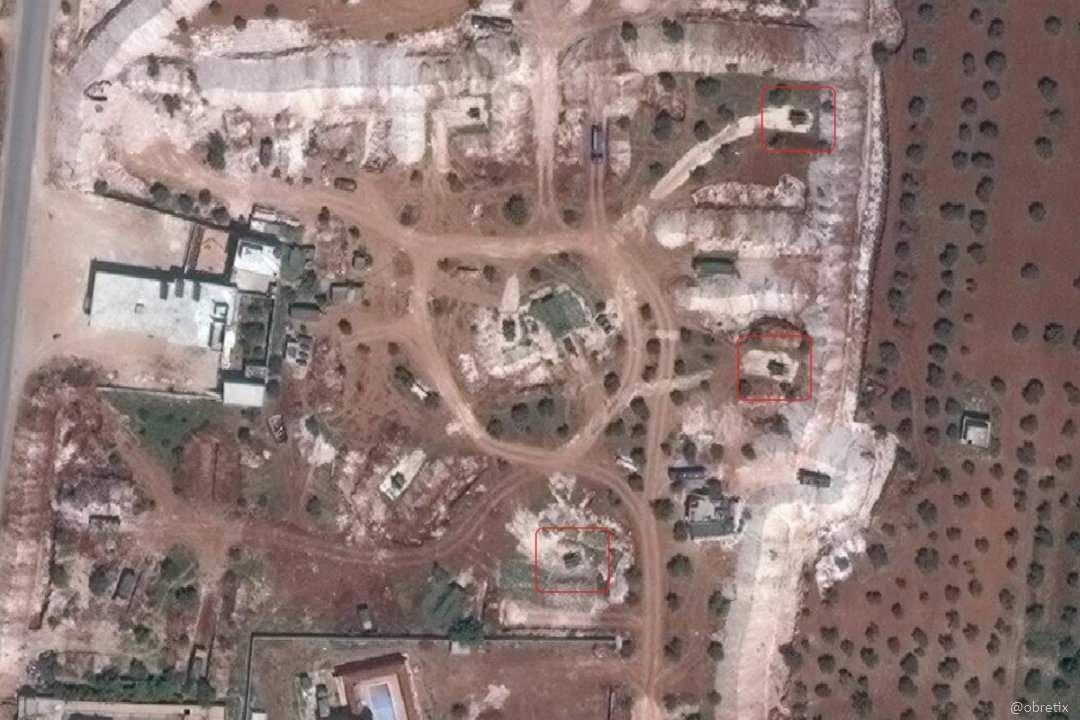 صور بالأقمار الصناعية لمكان تمركز منظومة هوك في مطار تفتناز