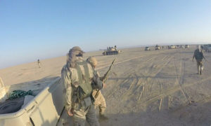  مقاتلو تنظيم "الدولة الإسلامية" قرب تدمر (أعماق)