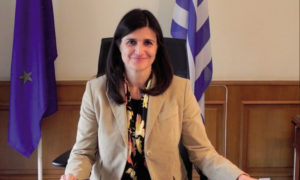  المبعوثة اليونانية الخاصة إلى سوريا والسفيرة السابقة فيها تاسيا أثاناسيو (ildenaro)