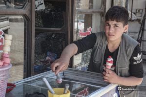 عمالة الأطفال في مدينة الرقة - 5 حزيران 2020 (عنب بلدي / عبدالعزيز الصالح)