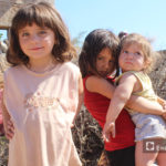 أطفال في قرية عرشين بجبل السماق بريف إدلب الشمالي - 17 حزيران 2020 (عنب بلدي/ إياد عبد الجواد)