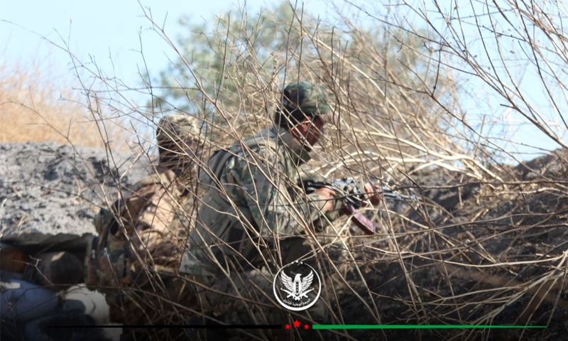 رباط عناصر الجبهة الوطنية للتحرير على جبهات ريف إدلب الجنوبي 16 حزيران 2020 (الجبهة الوطنية)