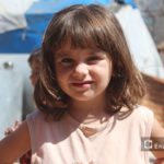 طفلة في قرية عرشين بجبل السماق بريف إدلب الشمالي - 17 حزيران 2020 (عنب بلدي/إياد عبد الجواد)