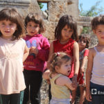 أطفال في قرية عرشين بجبل السماق بريف إدلب الشمالي - 17 حزيران 2020 (عنب بلدي/إياد عبد الجواد)