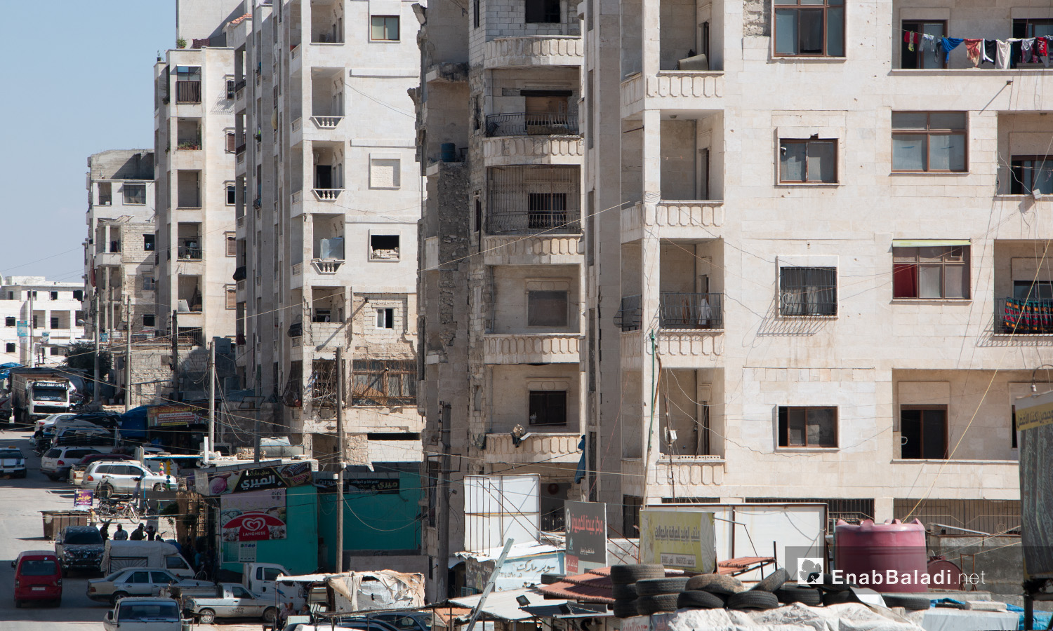أحد أحياء مدينة إدلب - 14 تموز 2020 (عنب بلدي/أنس الخولي)