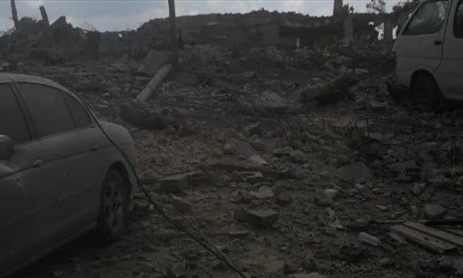 انفجار بناء في قرية عين قانا جنوب لبنان (22 من أيلول)