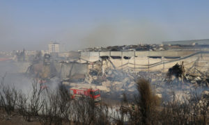 حرائق مدينة هاتاي التركية - 10 من تشرين الاول 2020 - (TRT)