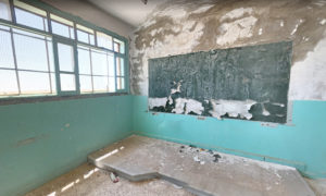 مدرسة مدمرة في الرقة - حزيران 2019 (google maps/Better Hope)