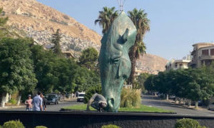 تمثال رأس الحصان في دمشق