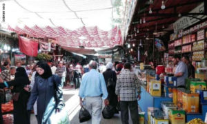 سوق في مدينة دمشق (فيس بوك)