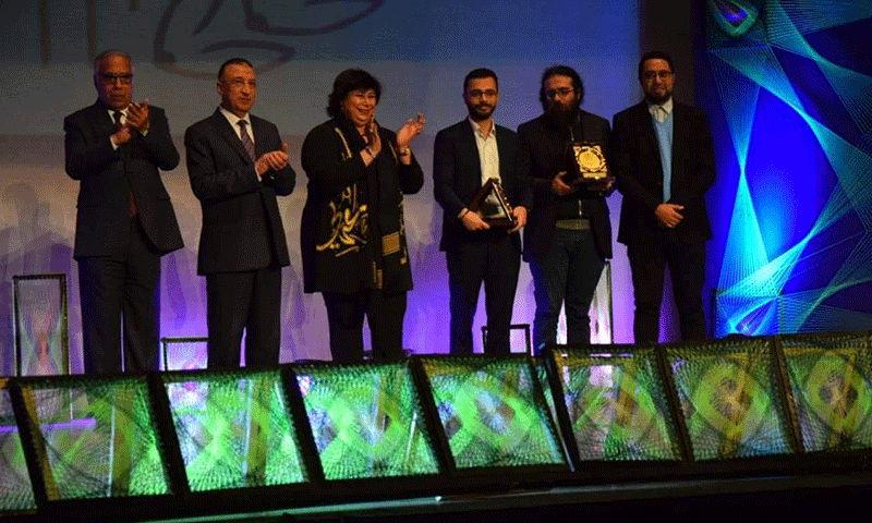 تكريم الفائزين في مهرجان "الإسكندرية للأفلام القصيرة" في دورته السادسة- 31 من كانون الثاني 2019 (موقع المهرجان)