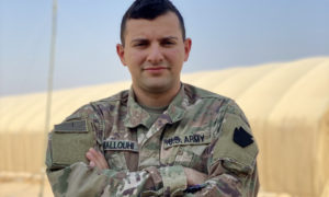 فادي ملوحي جندي في الجيش الأمريكي يخدم في سوريا - 2 من تشرين الأول 2020 (موقع غرفة عمليات العزم الصلب)