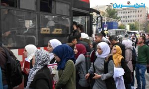 أزمة المواصلات في العاصمة دمشق، 18 من تشرين الثاني)تشرين)