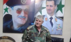 العميد في قوات النظام السوري بشير اسماعيل (فيس بوك: طرطوس البحر)
