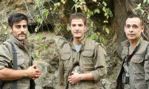 مقاتلي الكريلا التابعة لحزب العمال الكردستاني (ANF NEWS)