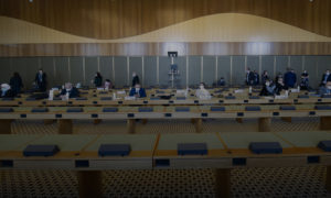 اليوم الأخير من الجولة الرابعة لمحادثات اللجنة الدستورية السورية بجنيف - كانون الأول 2020 (الهيئة السورية للتفاوض)
