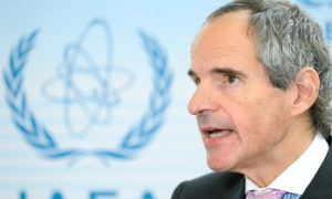 مدير الوكالة الدولية للطاقة الذرية رفاييل غروسي، 18 من كانون الأول (ذا إنترناشونال)