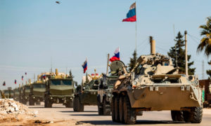 قوات روسية في مدينة القامشلي - 2019 (AFP)