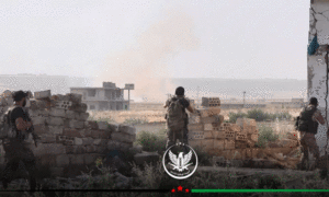 عناصر من أحرار الشام في معارك ريف حماه ضد النظام - 9 من حزيران 2019 (أحرار الشام)