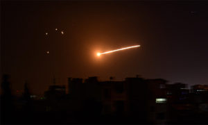 قصف إسرائيلي لسوريا (afp)
