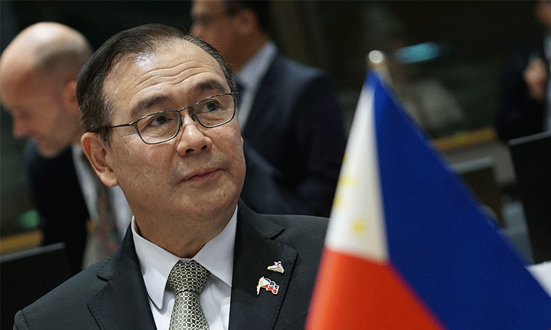 وزير الشؤون الخارجية الفلبيني تيودورو لوكسين جونيور- (PCOO)