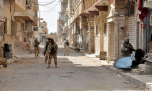 قوات النظام في ريف حمص - آذار 2018 (رويترز)