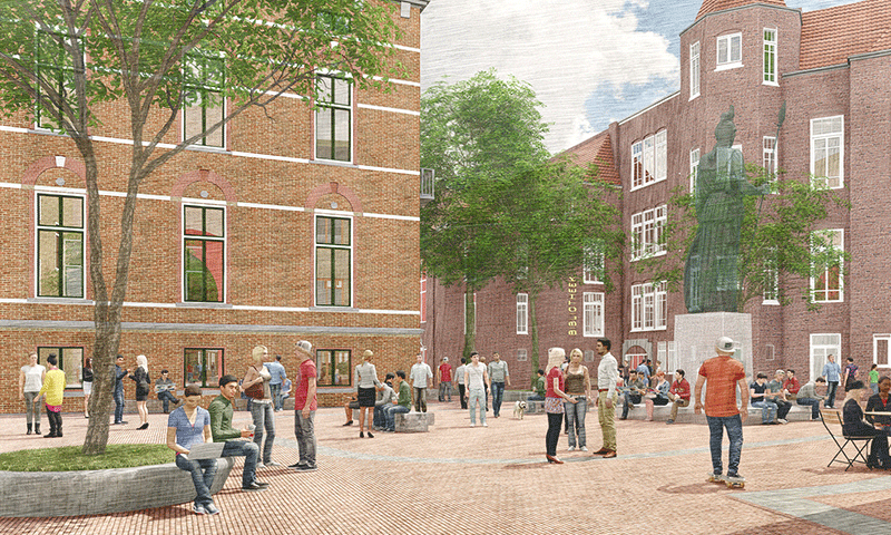 صورة تعبيرية لجامعة "أمستردام للأعمال"- (موقع الجامعة)