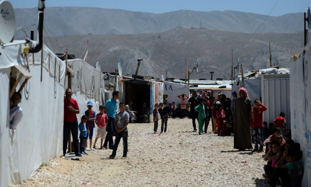 مخيمات عرسال للاجئين السوريين (AFP)