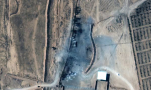 الأقمار الاصطناعية ترصد حجم الدمار الذي خلفته الضربة الامريكية على الموقع التابع لمليشيات مدعومة من إيران، 26 شباط 2021 (CNN) 