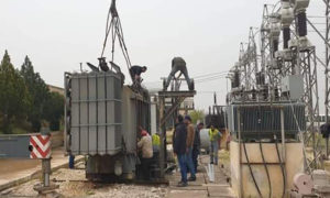 محطة توليد الكهرباء في حماه (الشركة العامة للكهرباء/فيس بوك)