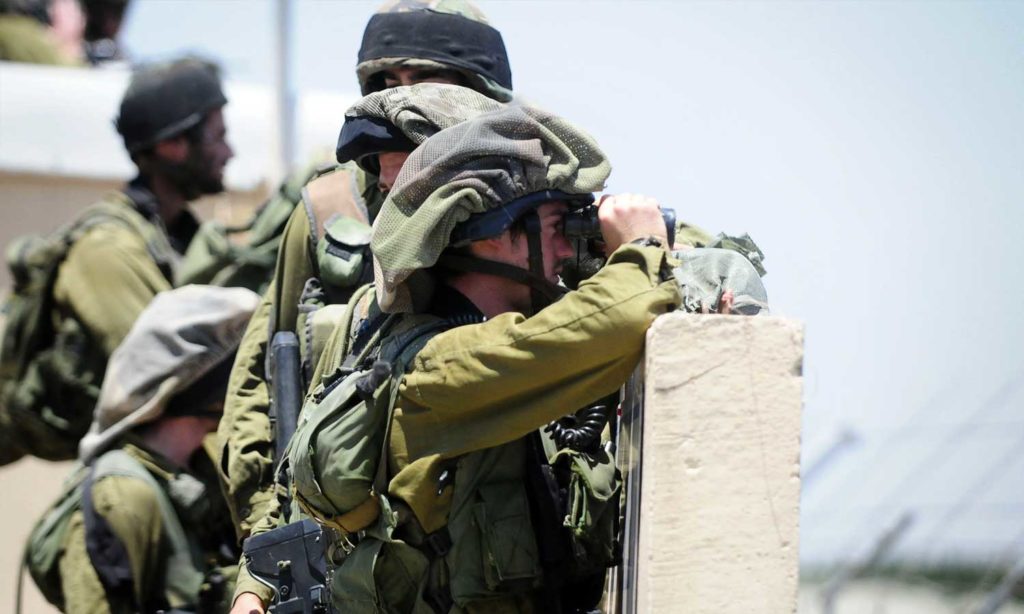 جنود إسرائيليون على الحدود السورية - 6 حزيران 2010 (وزارة الدفاع الإسرائيلية)